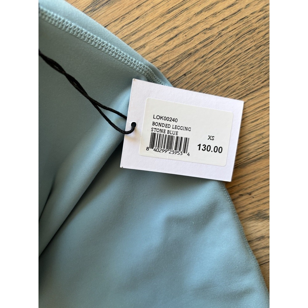 Le Ore by Bandier nwt Leggings‎ Size XS Stone Blue - Picture 6 of 6